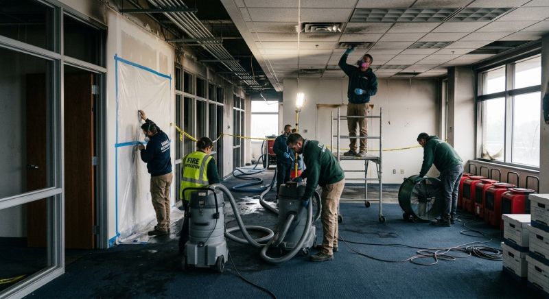 Commercial Fire Damage Repair in Fort Mill, SC