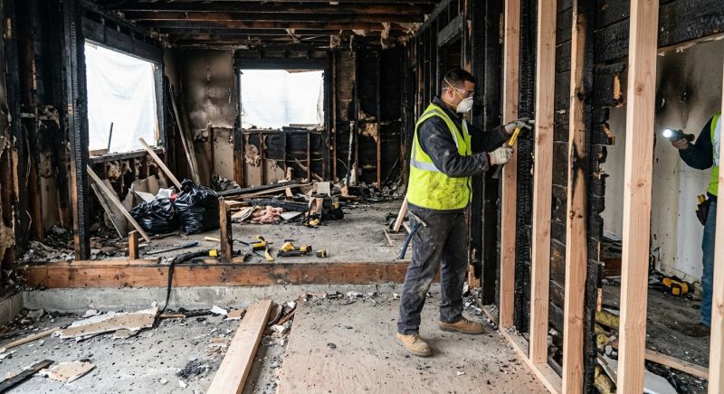 Fire Damage Repair in Scottsdale, AZ