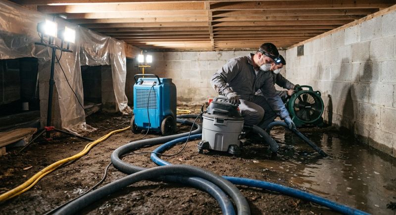 Basement Water Cleanup in Phoenix, AZ