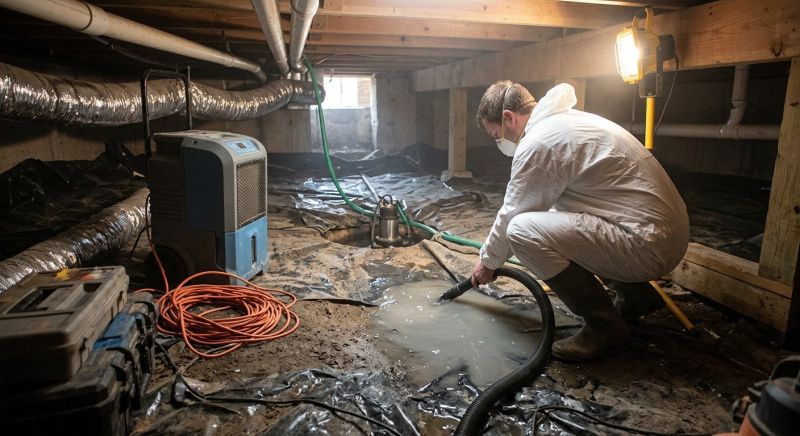 Basement Water Mitigation in Scottsdale, AZ