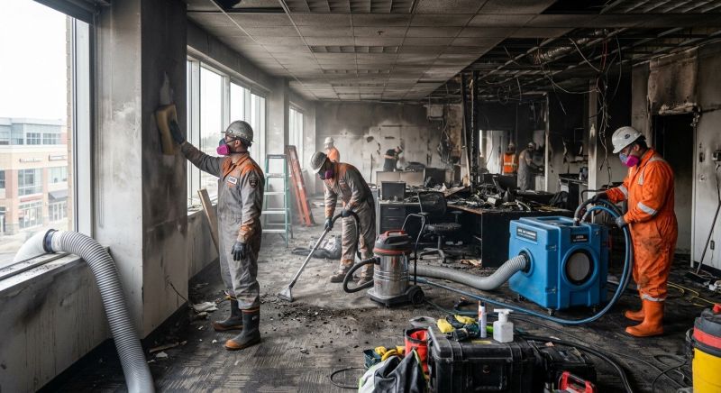 Commercial Fire Damage Repair in Chandler, AZ