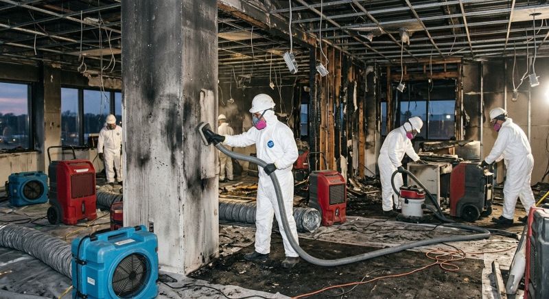 Commercial Fire Damage Repair in Santa Rosa, CA