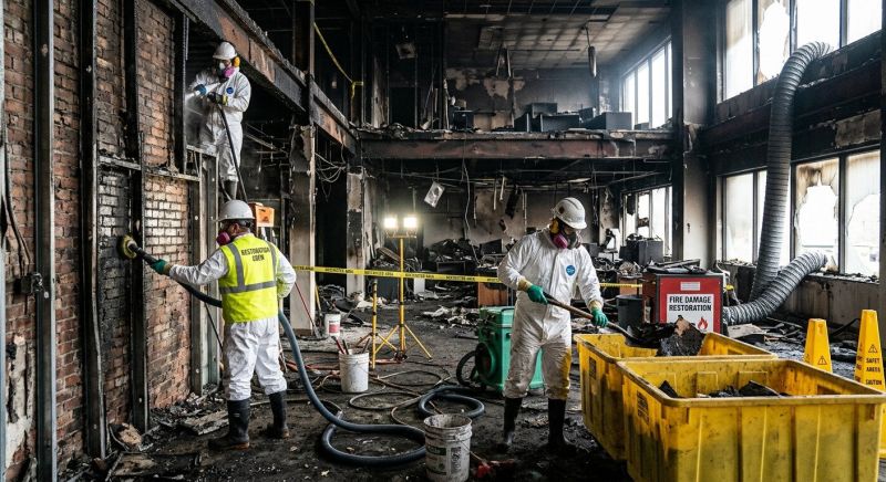 Commercial Fire Mitigation in Mesa, AZ