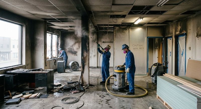Commercial Fire Mitigation in Gilbert, AZ