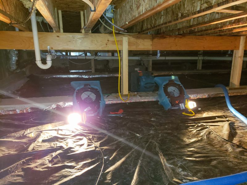 Crawlspace Water Cleanup in Gilbert, AZ