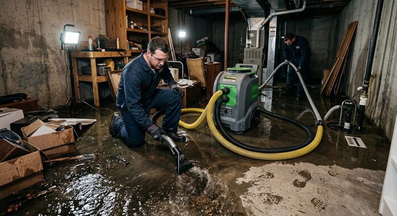 Crawlspace Water Restoration in Chandler, AZ