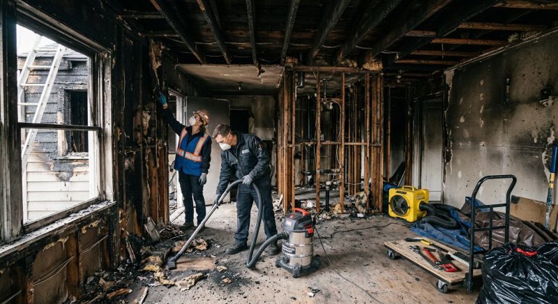 Fire Damage Cleaning in Marin County, CA