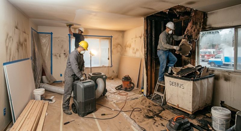 Fire Damage Cleanup in Scottsdale, AZ