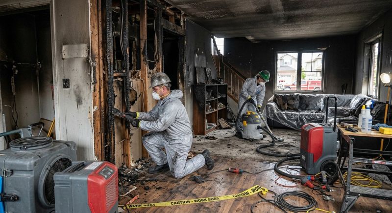 Fire Damage Cleanup in Gilbert, AZ
