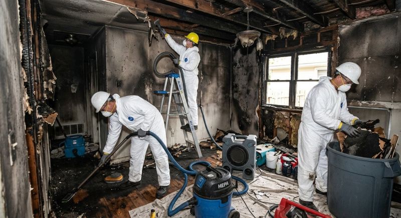 Fire Damage Cleanup in Mesa, AZ