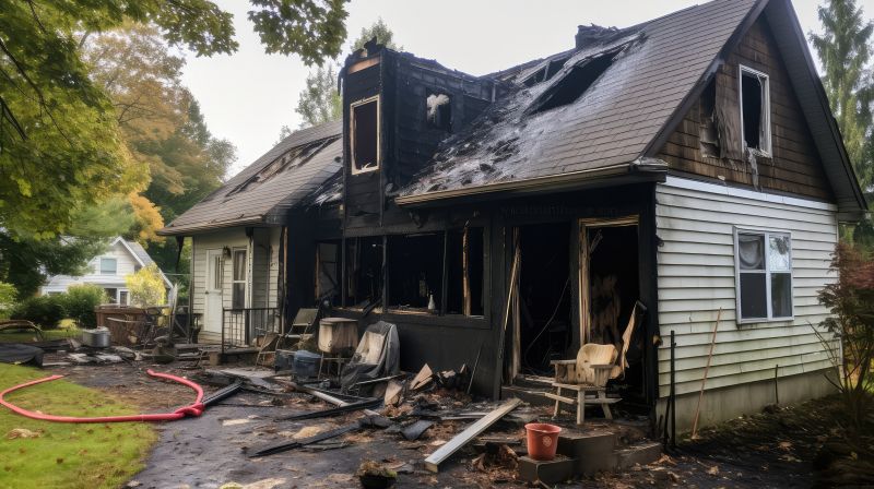 Fire Damage Reconstruction in Sonoma County, CA