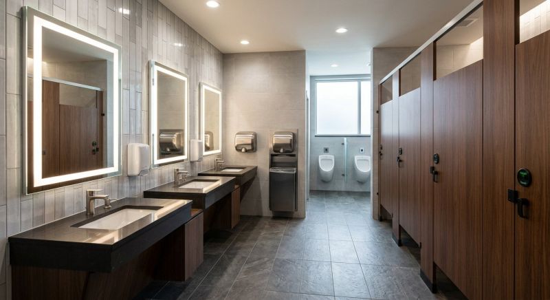Industrial Bathroom Renovation in Charleston, SC