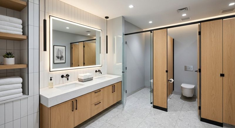 Office Bathroom Renovation in Boulder, CO
