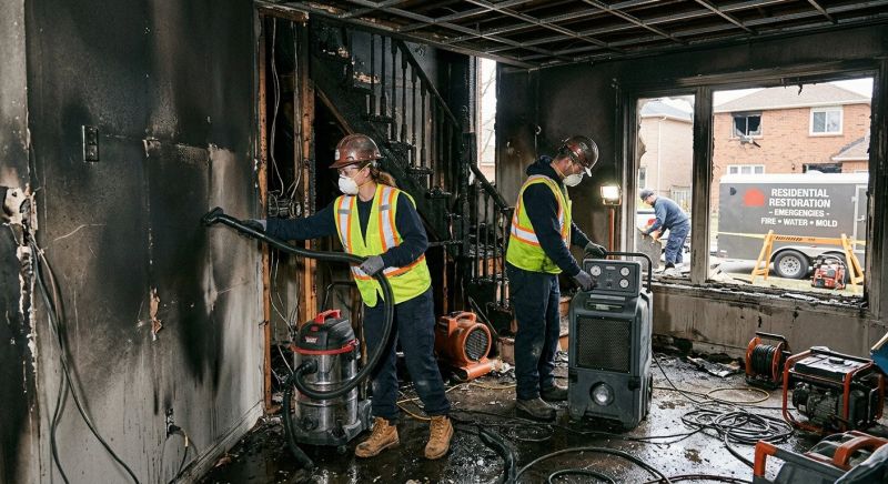 Residential Fire Restoration in Scottsdale, AZ