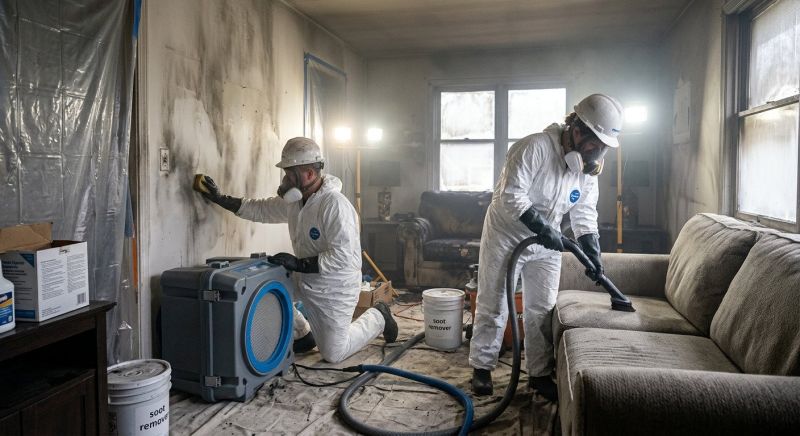 Smoke Damage Removal in Marin County, CA