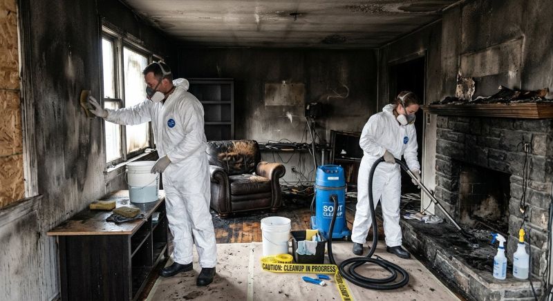 Soot Damage Cleanup in Marin County, CA