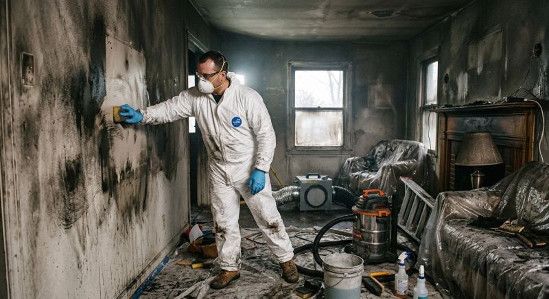 Soot Damage Cleanup in Napa, CA
