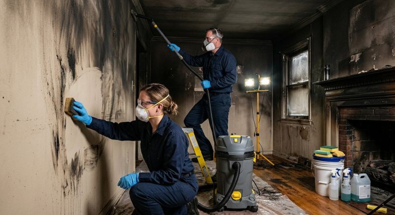 Soot Damage Restoration in Santa Rosa, CA